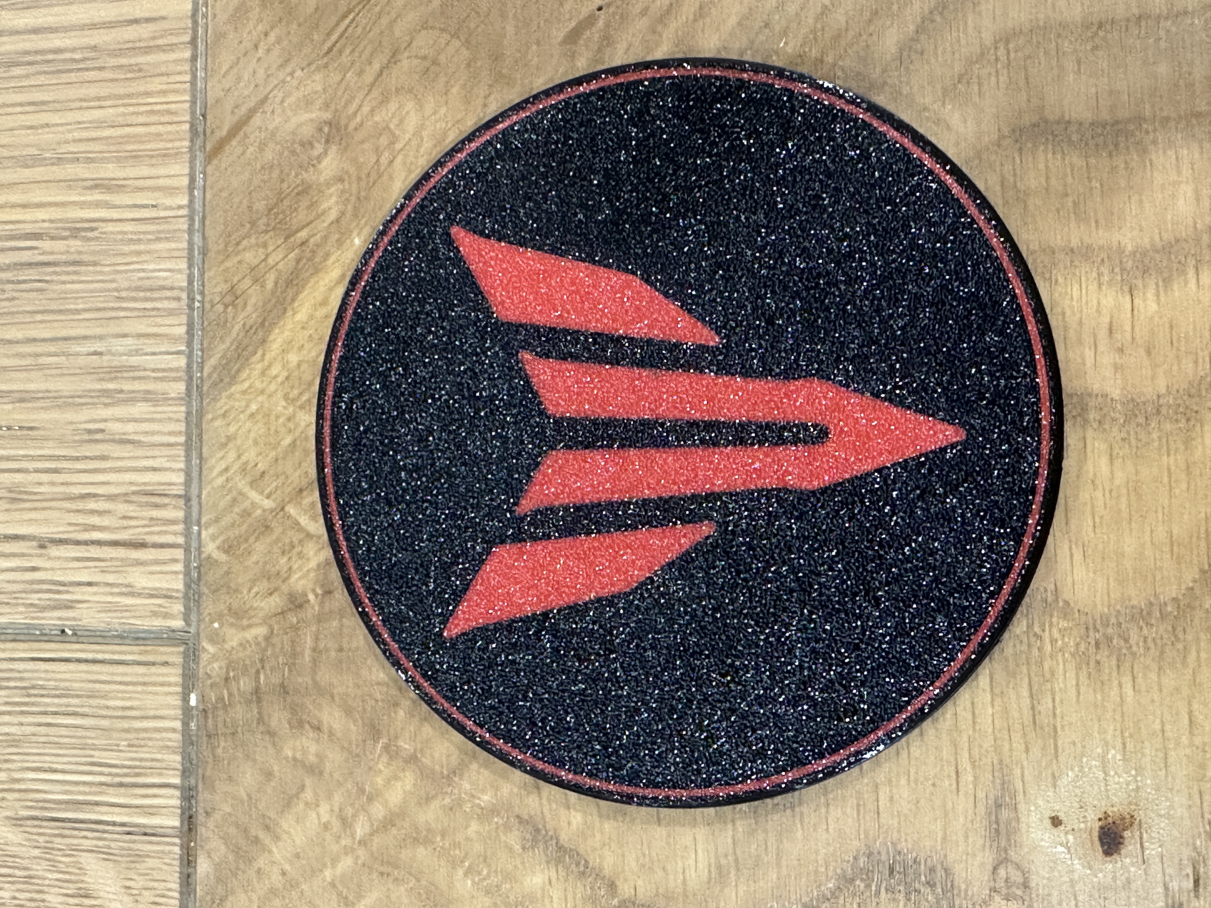 Multi Coloured Yamaha MT logo Coaster