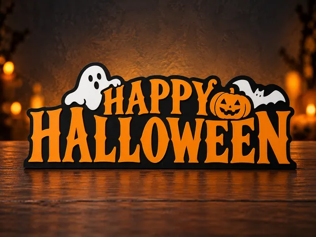 Happy Halloween Sign