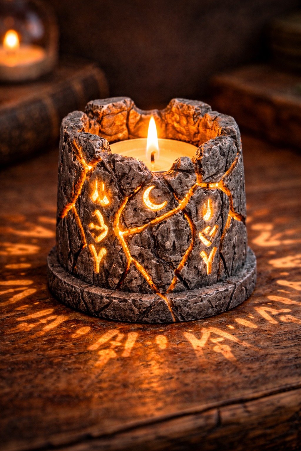 Fantasy Tealight Candle Holder