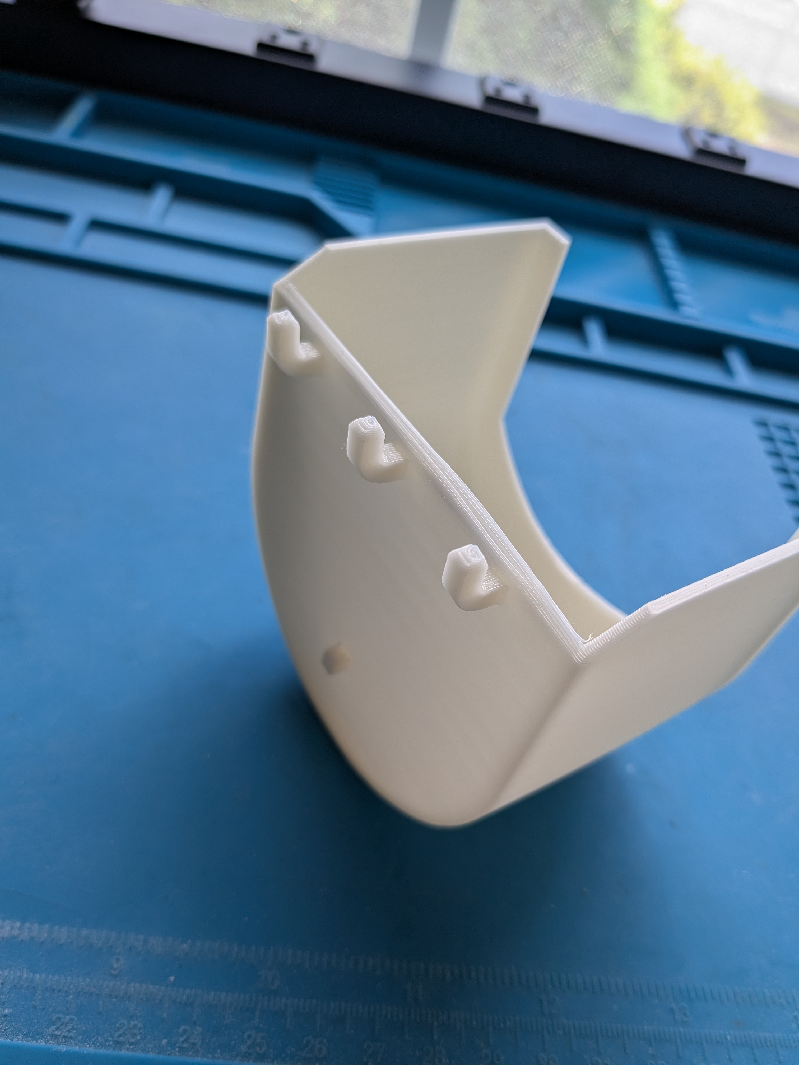 Ryobi One+ Pegboard Battery Holder with enhanced pegs