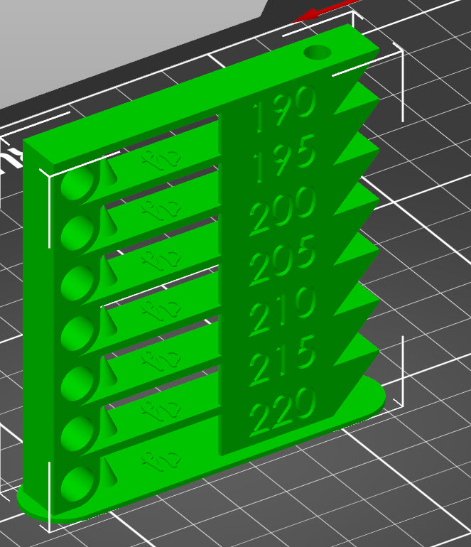 Temp Tower PLA Core One