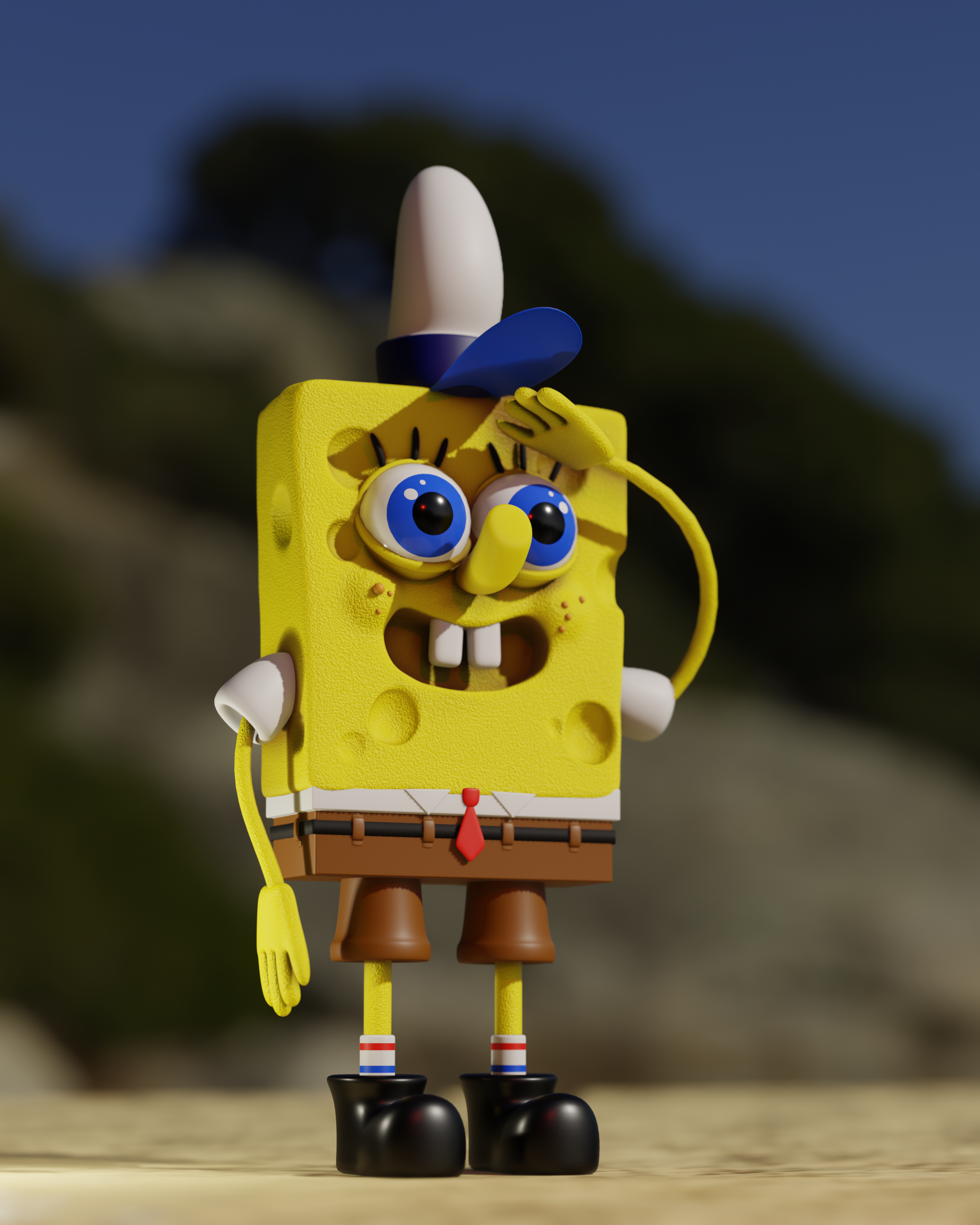 SpongeBob SquarePants 3D model