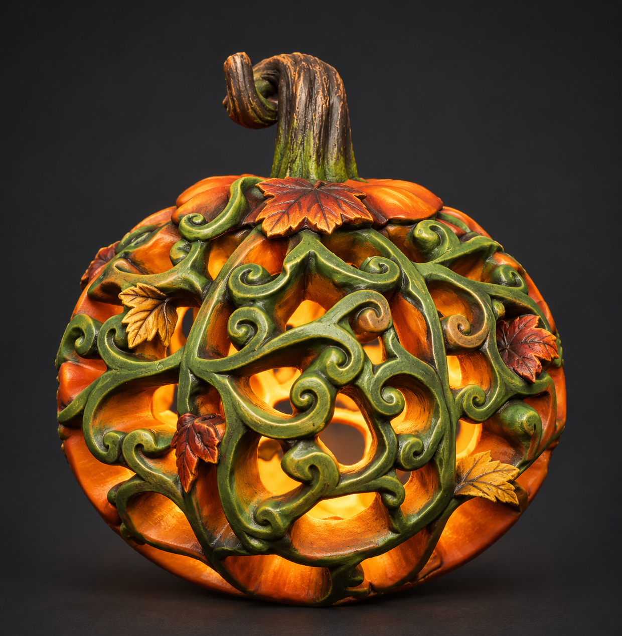 Intricate pumpkin
