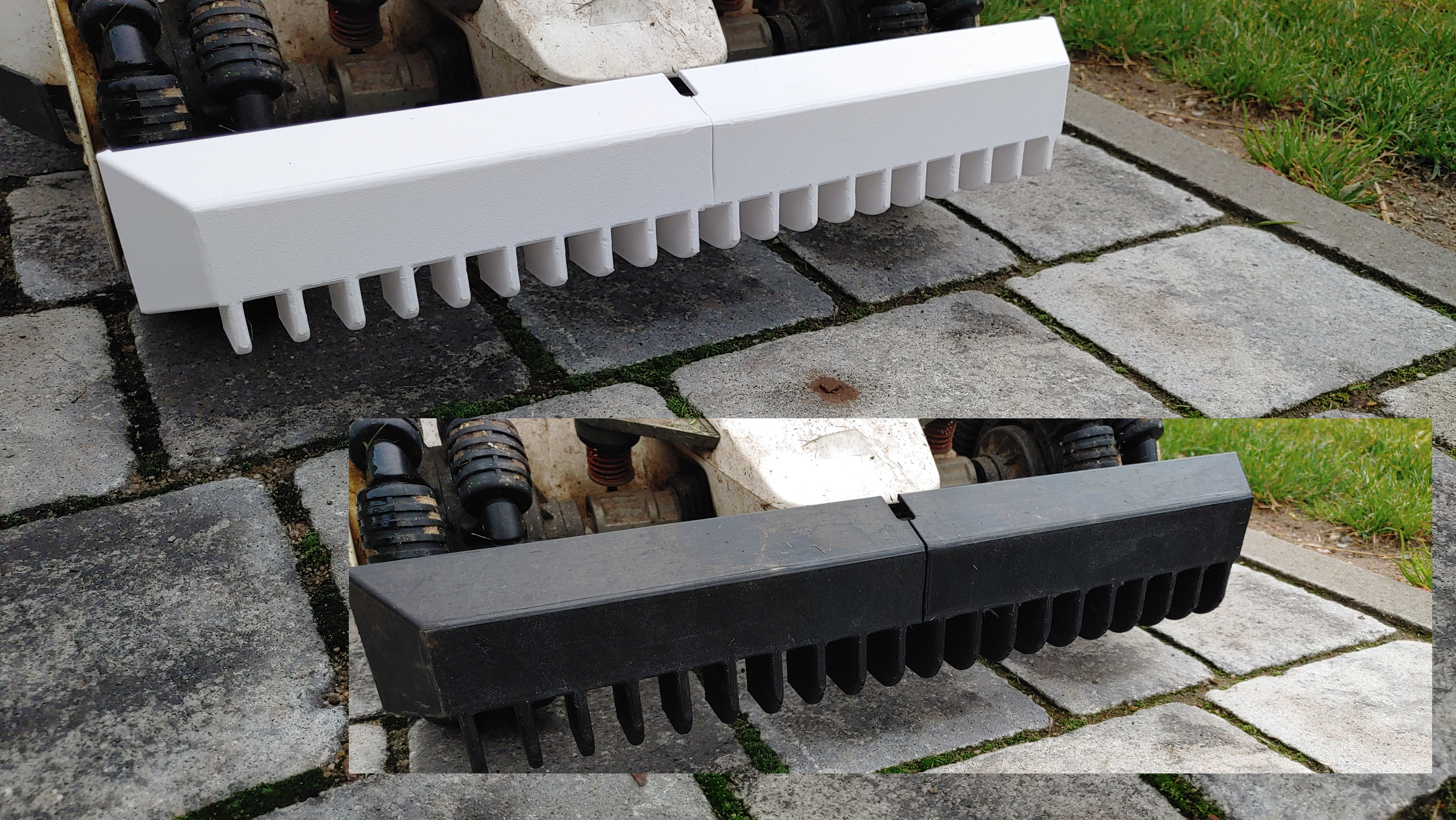 Mammotion Luba 2 AWD 2024 - Front Bumper Fins - Remix
