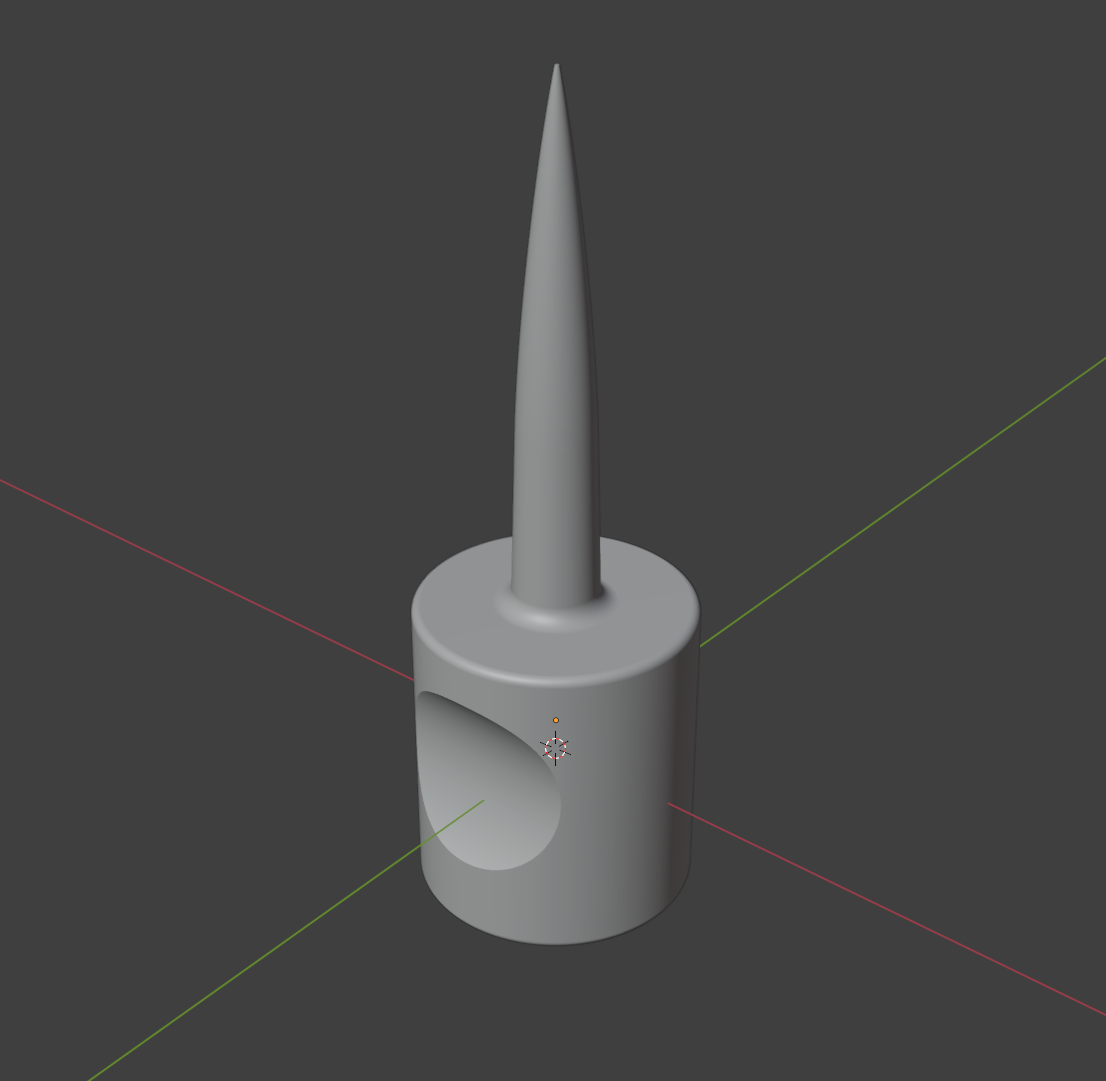 Miniatura 3 do modelo 3D Archery target pin
