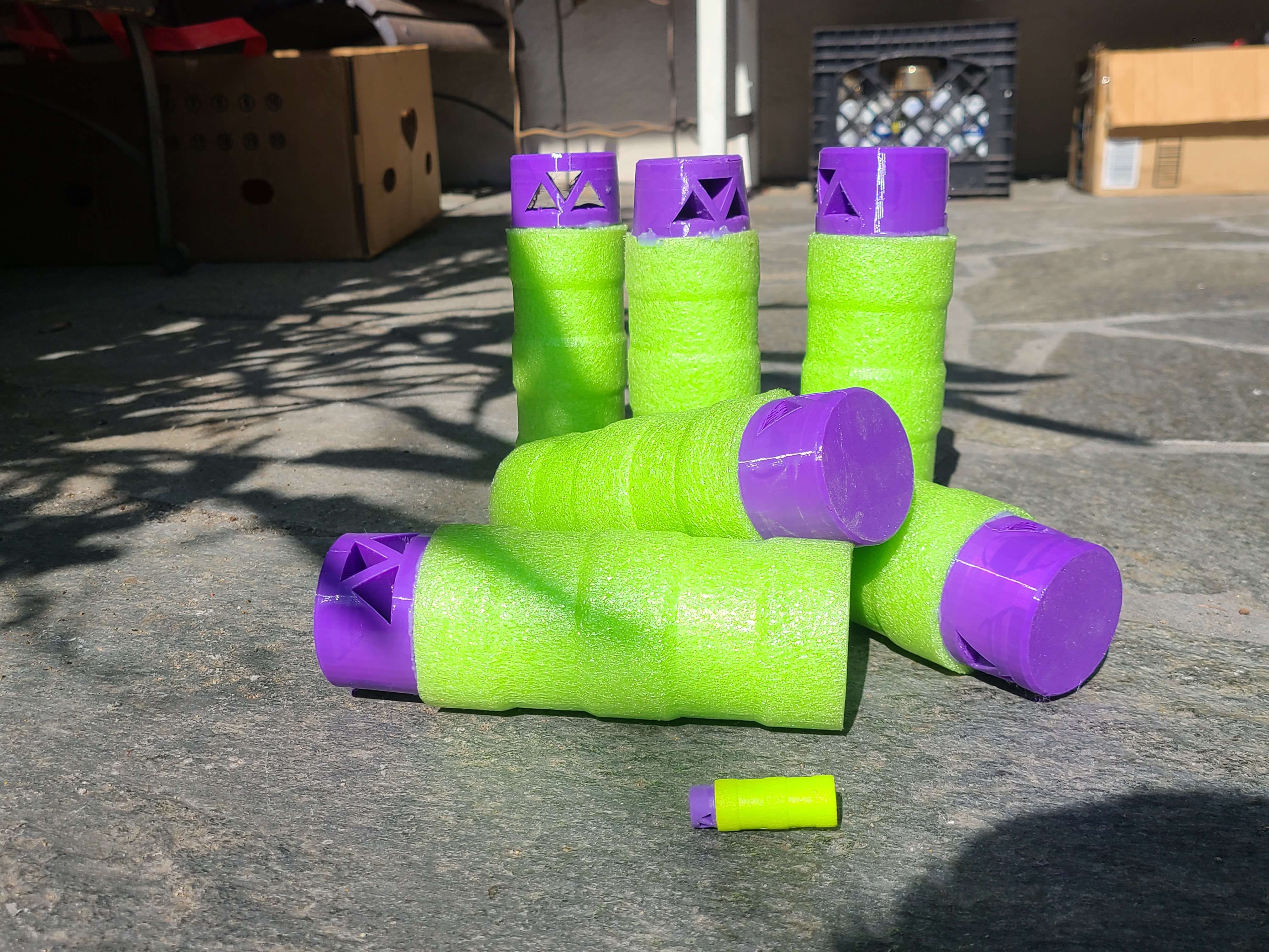 Pool Noodle Giant Nerf Dart V2 - NITROSHOT+ ULTRA