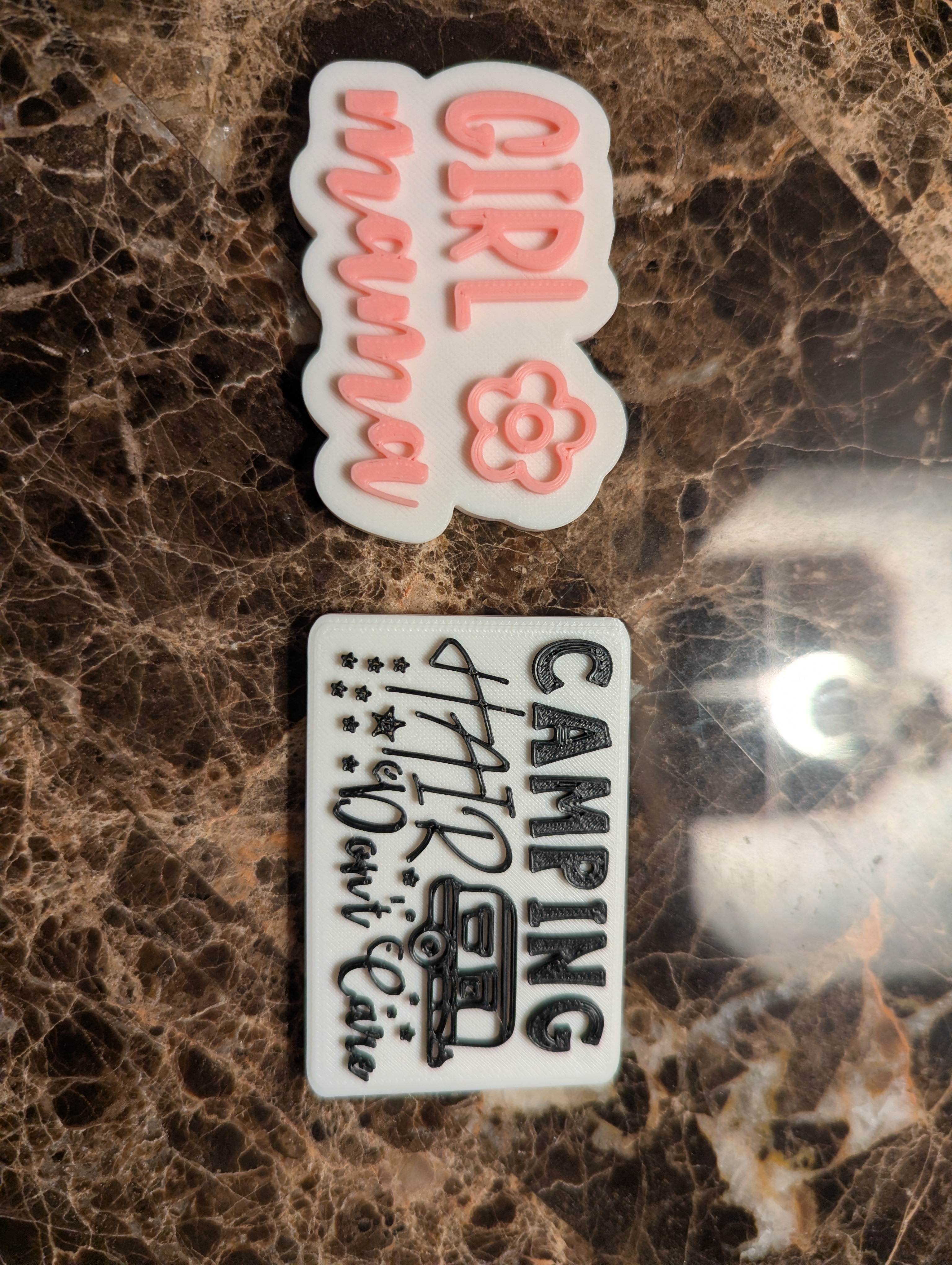Camping and Girl Mama Bogg Charms