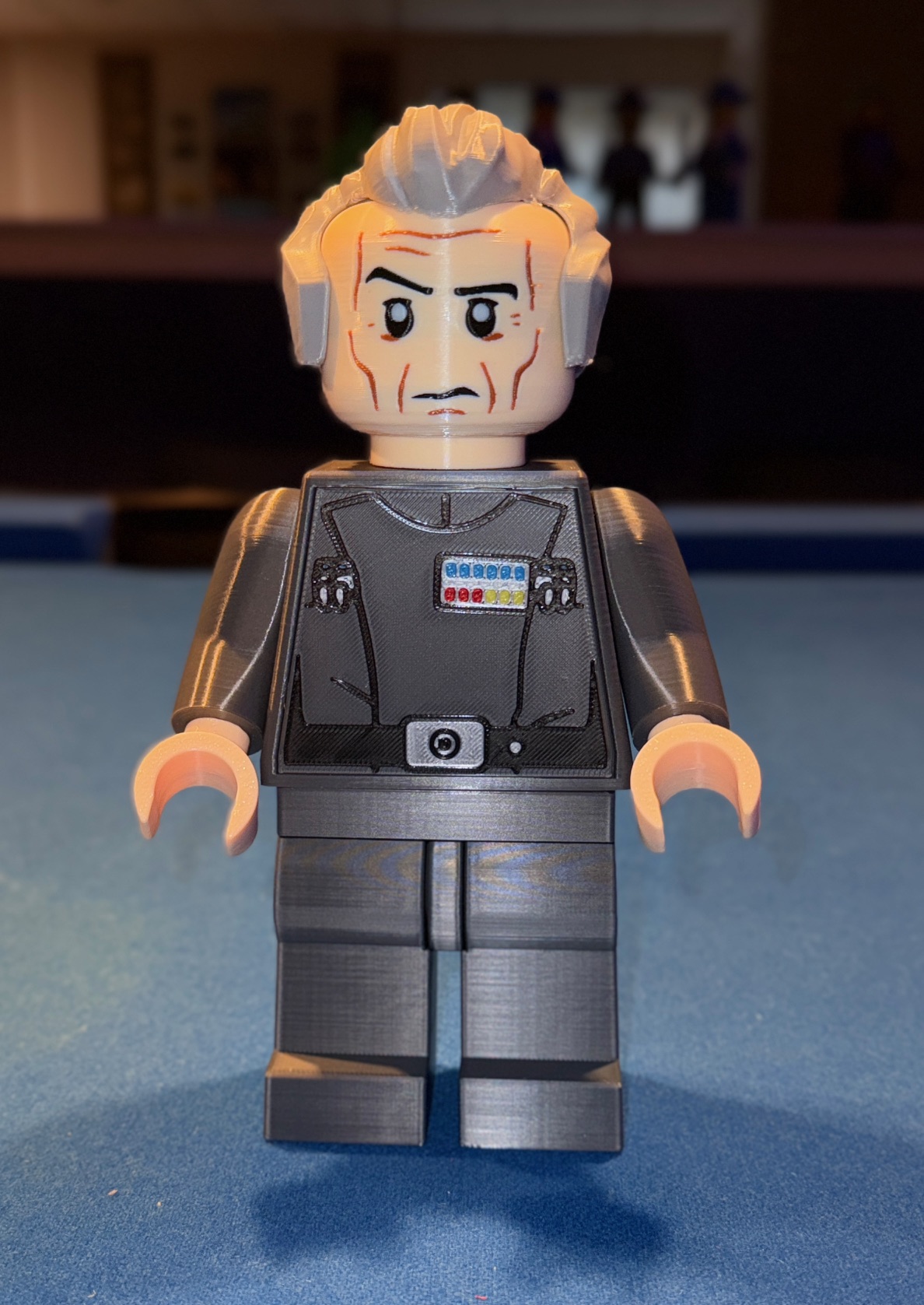 Star Wars Grand Moff Tarkin Brick MegaFigure (5:1 Scale)