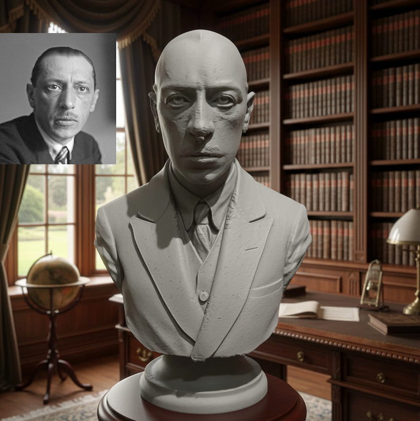 Bust – Igor Fiodorovitch Stravinsky