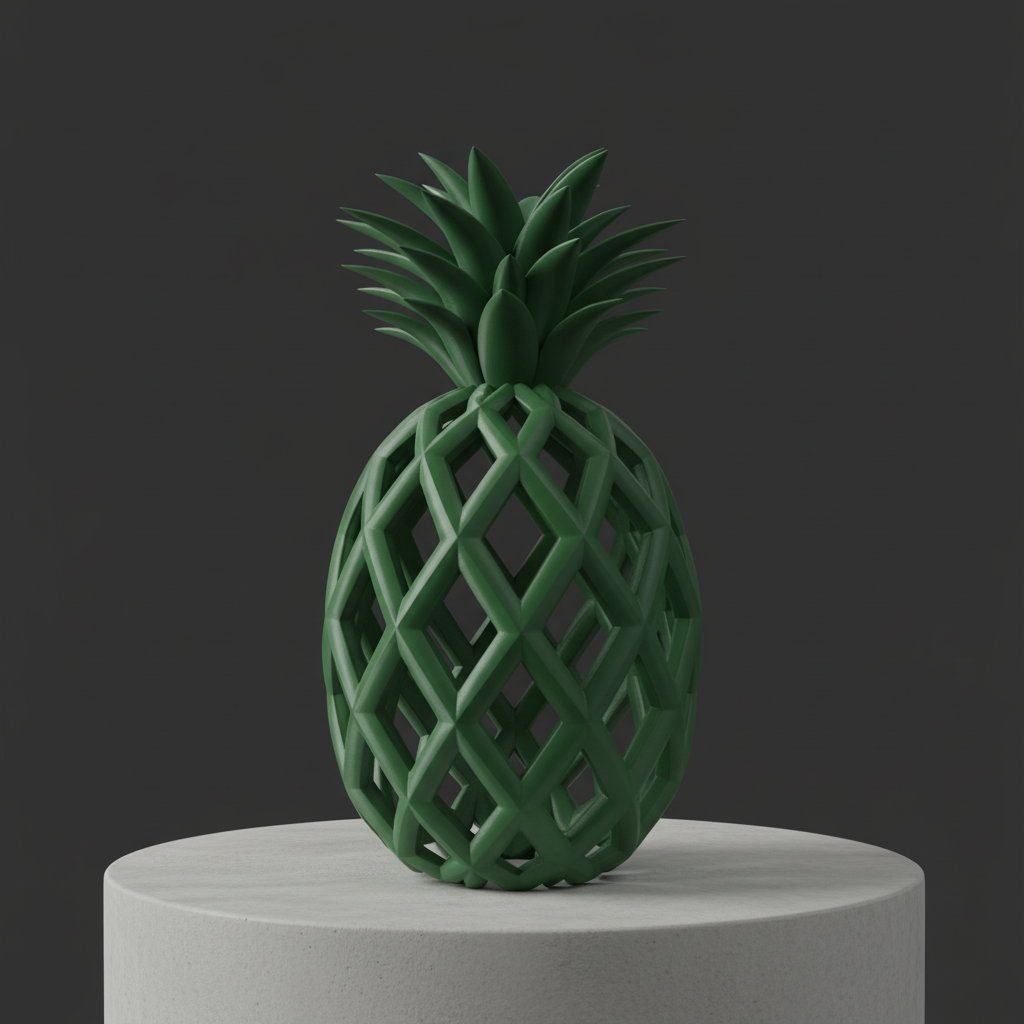 3D Printed Pineapple Decor