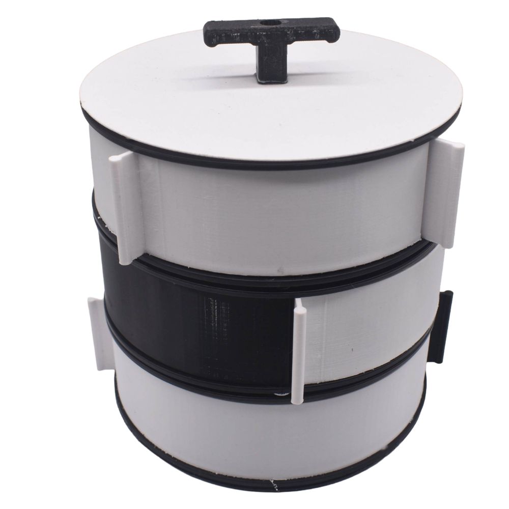 Caixas armazenamento bobinas filamento 3D Prime - Brasil // Cajas almacenamiento bobinas filamento 3D Prime - Brasil // 3D Prime filament spool storage boxes - Brazil