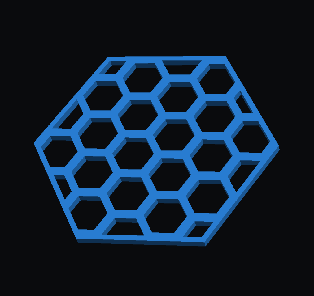 Hexagon coaster