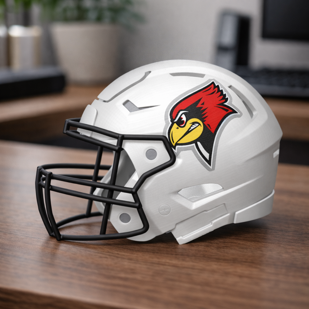 Illinois State Redbirds Football Helmet