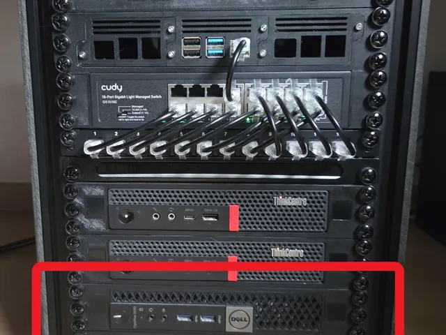 Optiplex Micro 10 inch Rackmount with Keystone slots