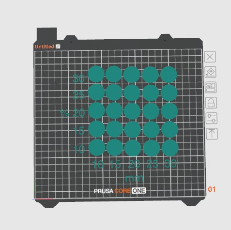 Prusa Core One Ironing Calibration Test (10–30% Flow / 10–30 mm/s) – Smooth Top Layer 3D model