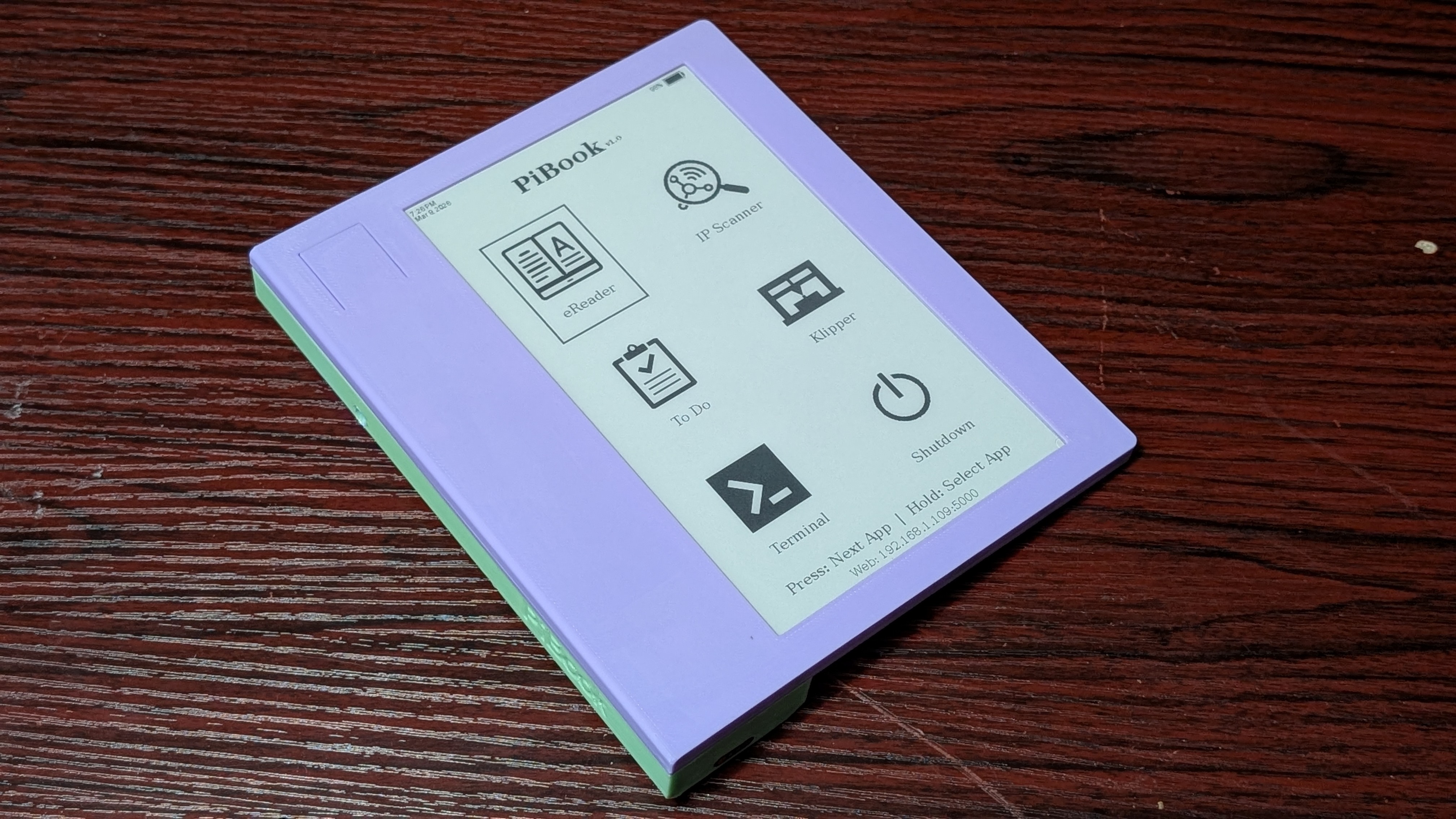 PiBook DIY eReader