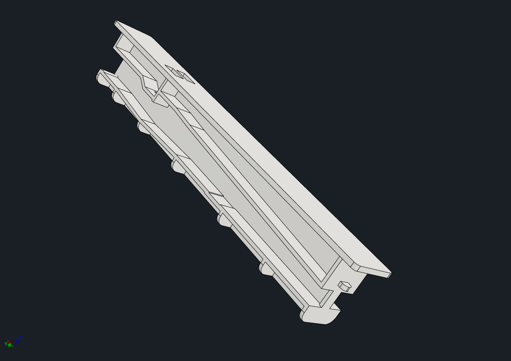 Fridge Crisper Drawer Center Rail