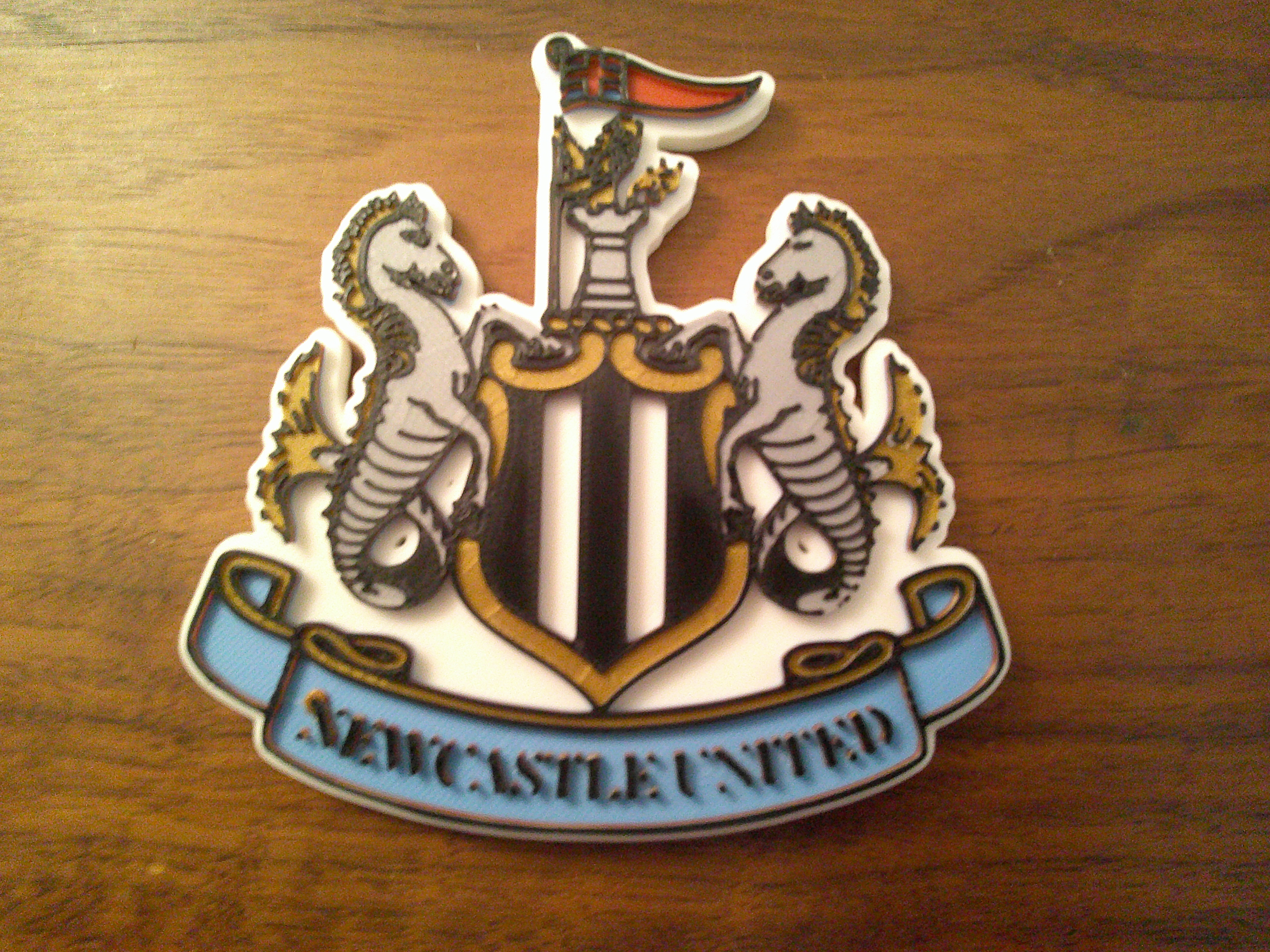 Newcastle United Logo Coaster Plaque