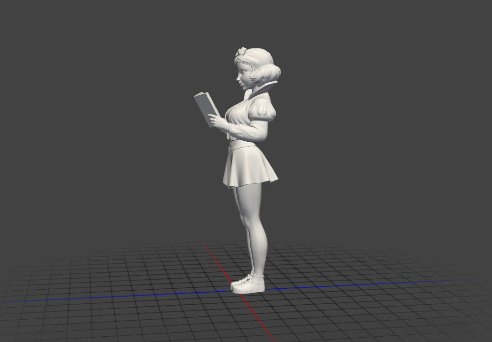 Miniatura 2 do modelo 3D snow white