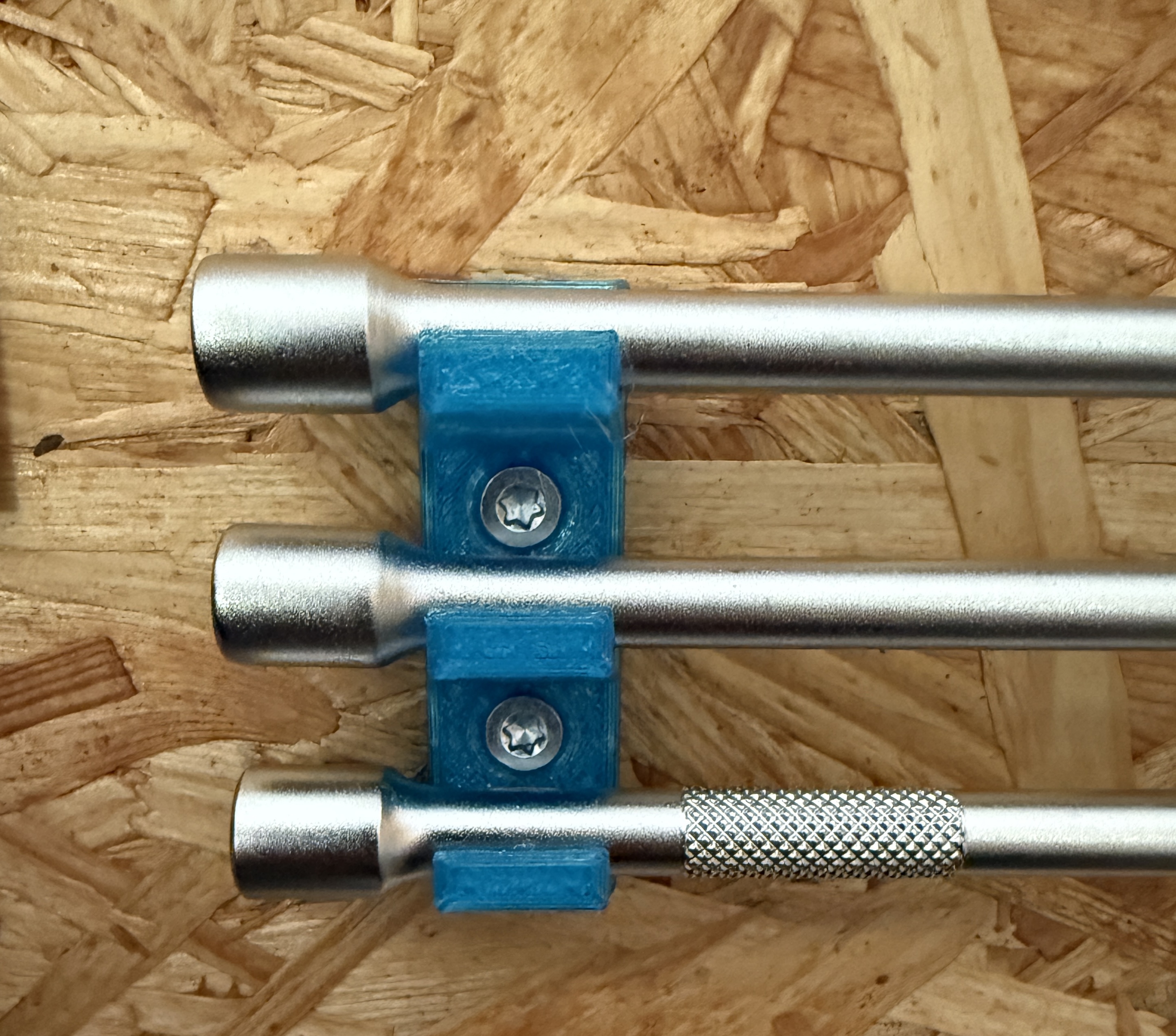 Holder / fixture for extension for ratchet 1/4" — miniatura 2