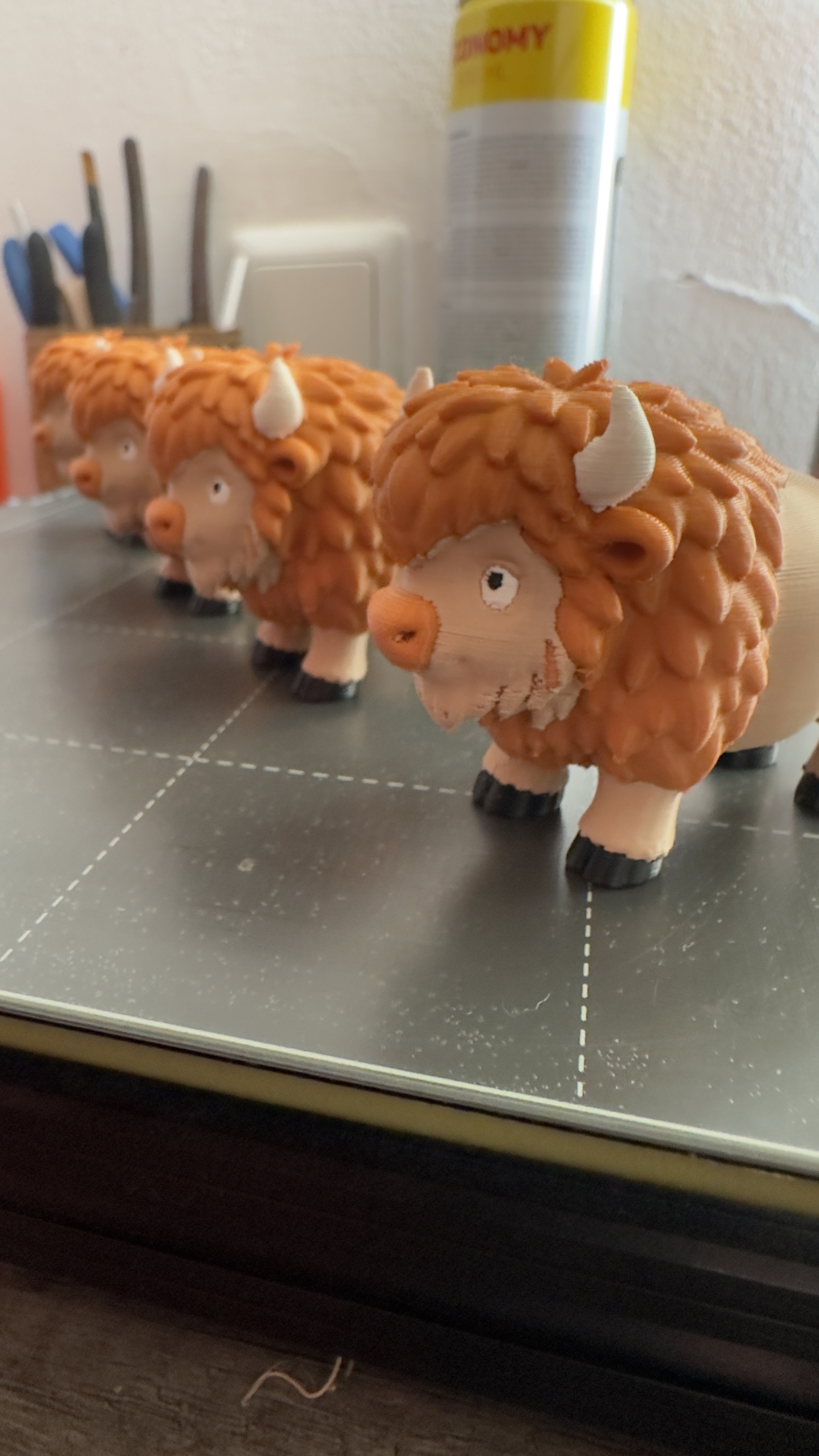 Cute Bison Figure - MMU3