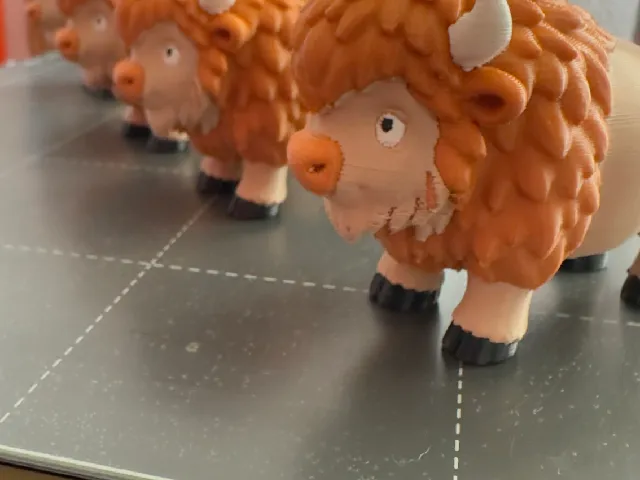 Cute Bison Figure - MMU3