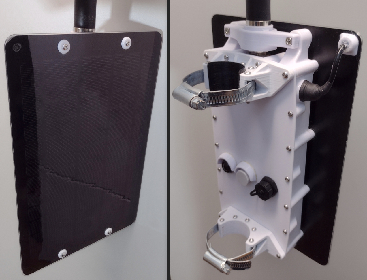 Nevernode Solar S1 - Soshine 6w Enclosure for Meshtastic (etc.)