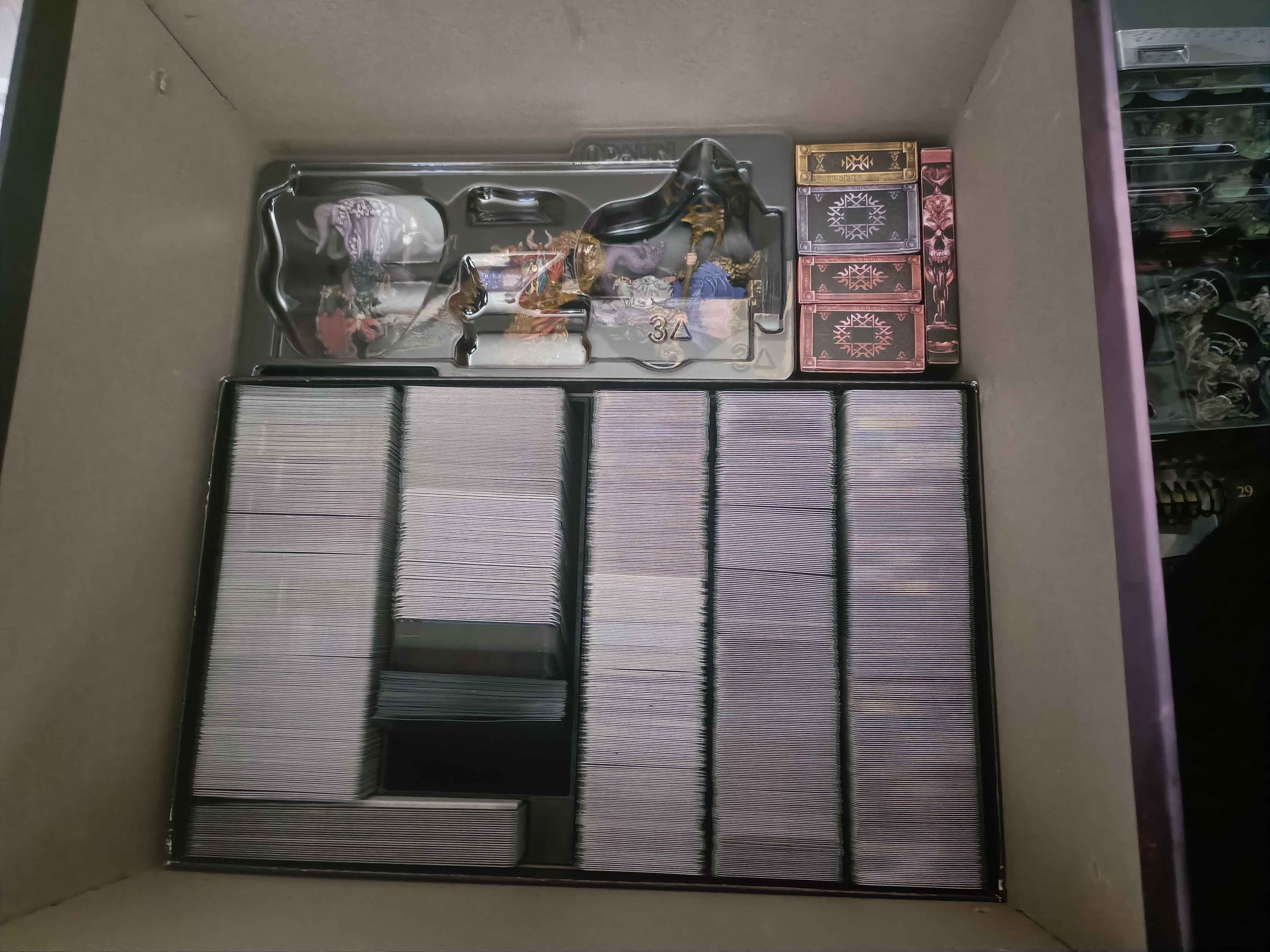 Odalin Core Box Card Tray for Sleeved Cards