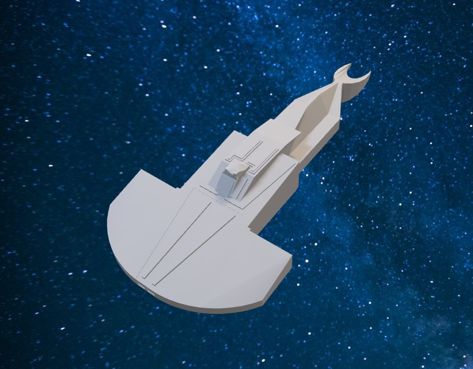 Star Trek Cardassian Transport Ship