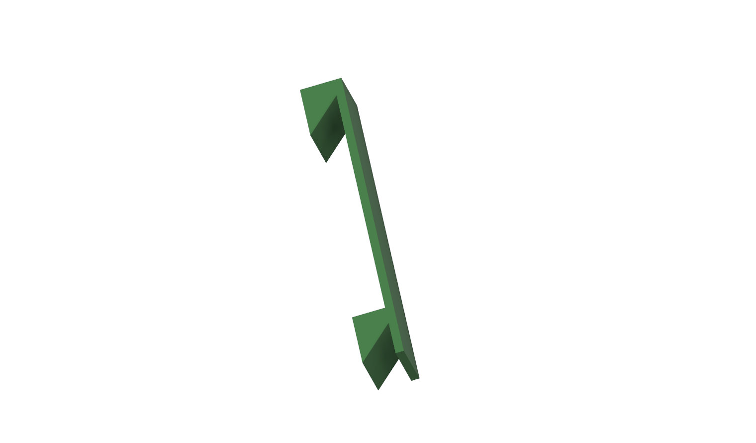 French cleat spacer
