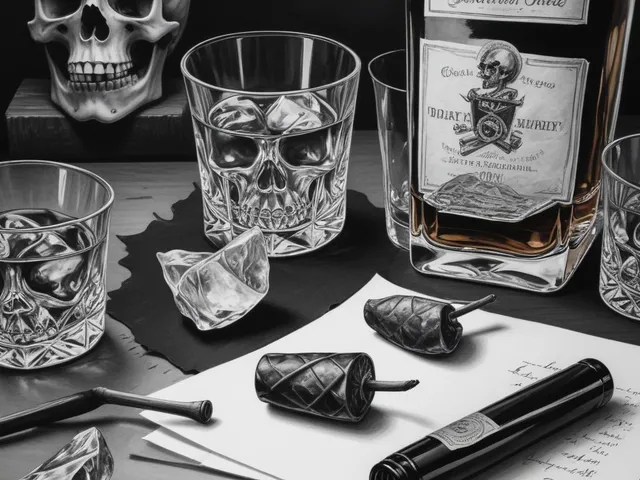 Hueforge Whiskey and Cigarre