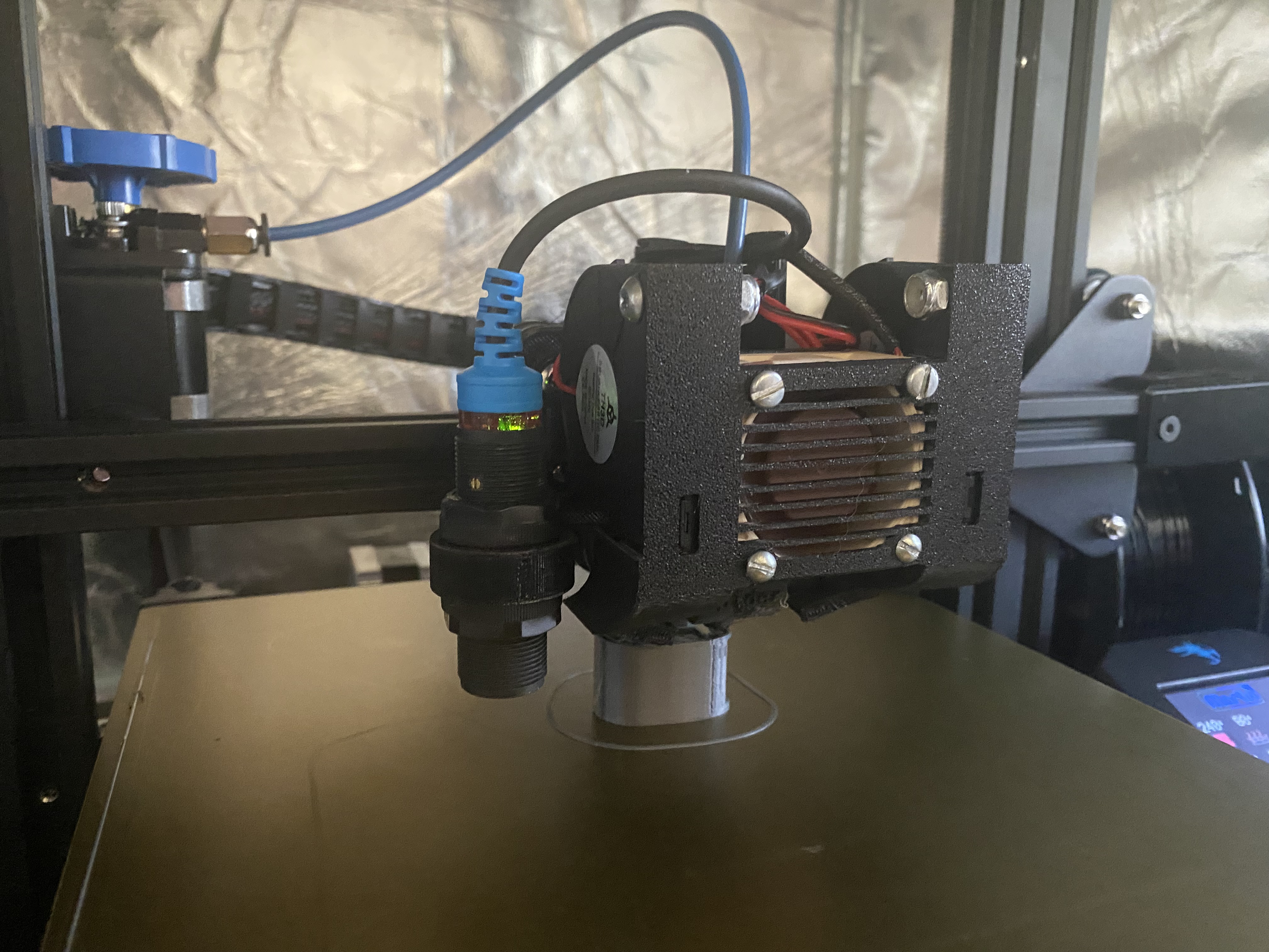 Ender 3 V2 Zee Fan Duct EZABL Compatible