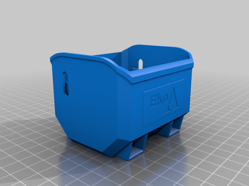 Miniatura 12 do modelo 3D Garbage Container