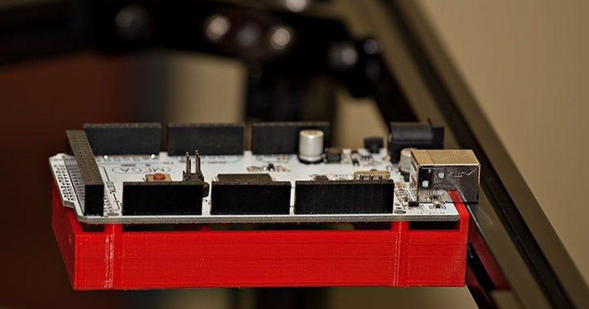 Arduino T-Slot Extrusion mount by mgx | Download free STL model ...