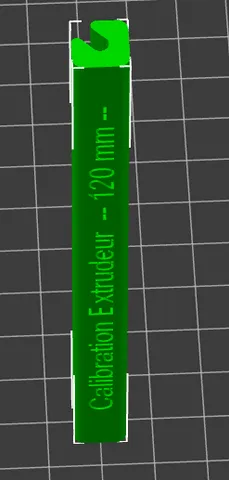 Calibration Extrudeur
