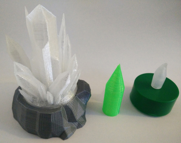 Kryptonite tea light — thumbnail 3