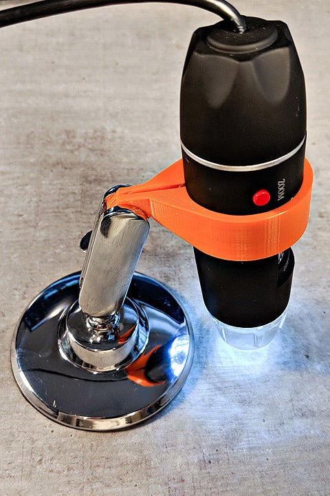 Miniatura 3 do modelo 3D Microscope Stand Upgrade