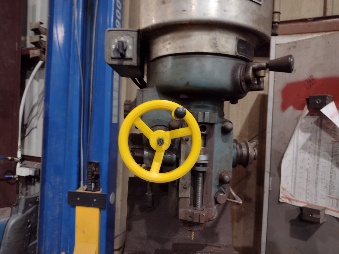 Enco quill handle by machineica Download free STL model