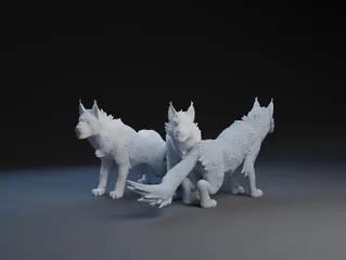 Cat bookends /Warrior Cats series by 4kicks, Download free STL model