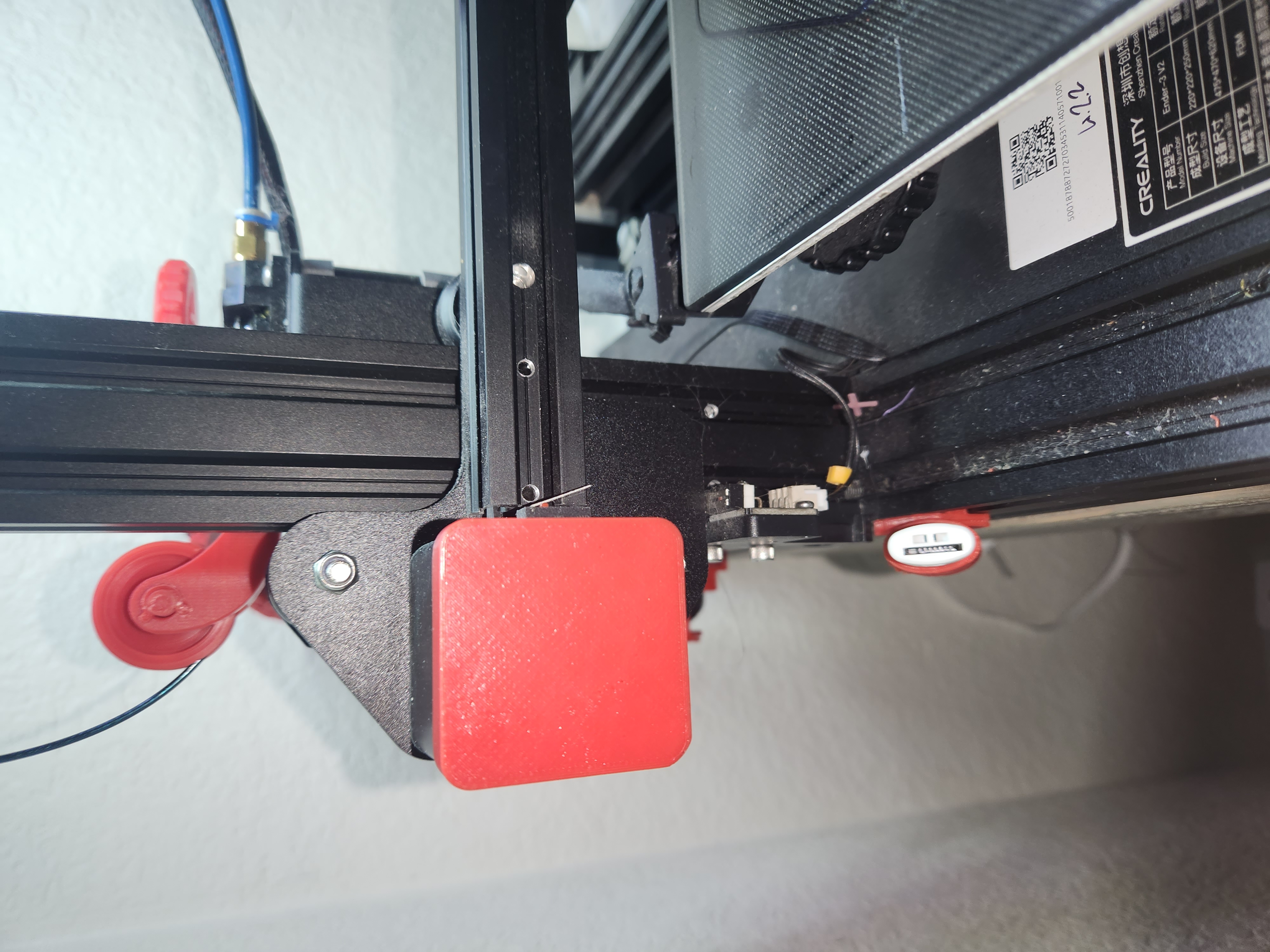 ender 3 V2 QR code cover