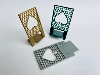 Card Deck Display Stand (Print-in-Place) by TotallyAddicted | Download free  STL model | Printables.com