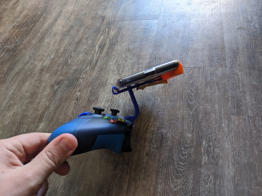 Xbox One Controller Phone Mount (Minimal Supports, elite and elite