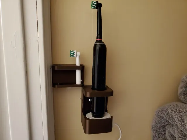 Toothbrush and charger holder for Oral B 1500
