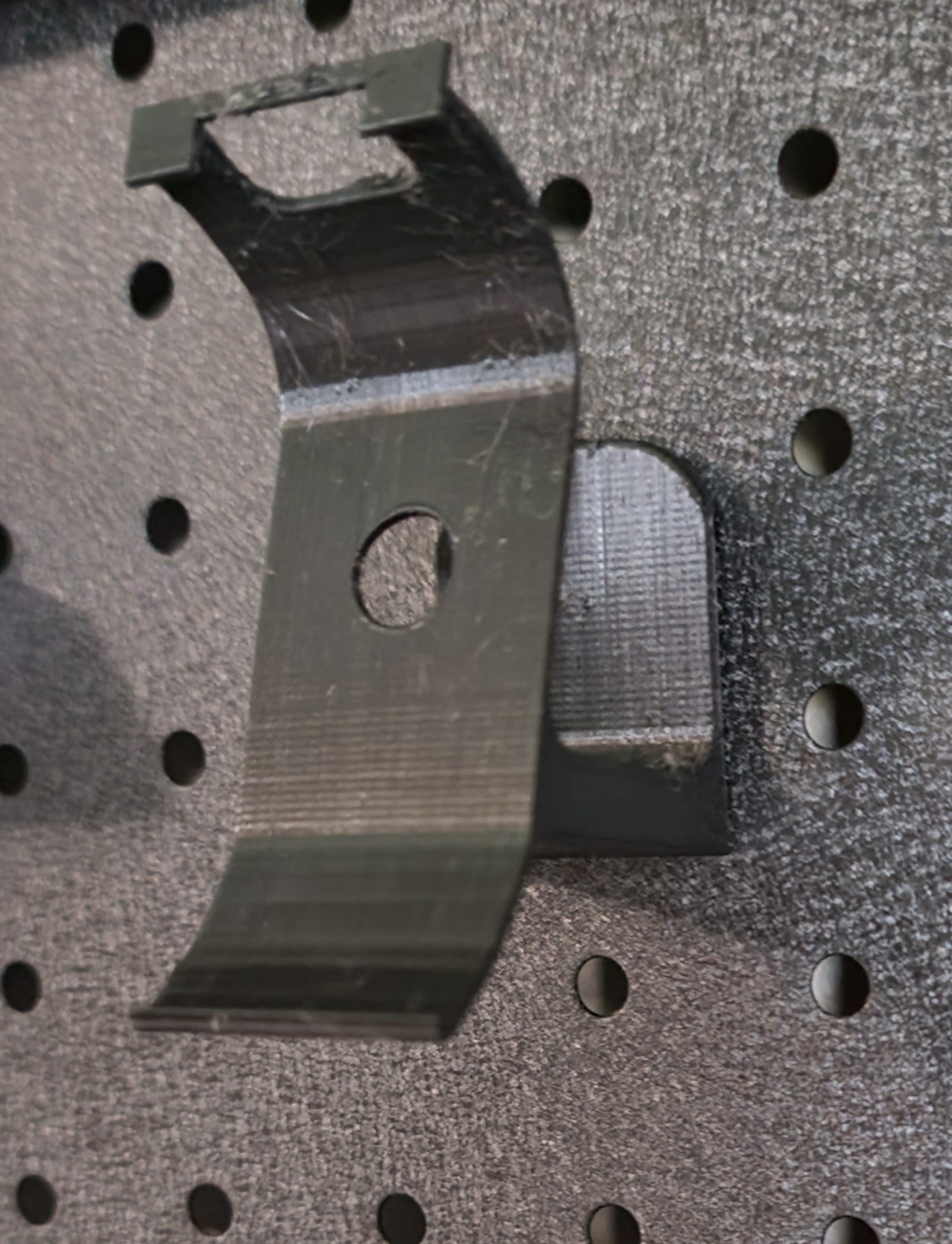 Metal pegboard PS5 Controller mount