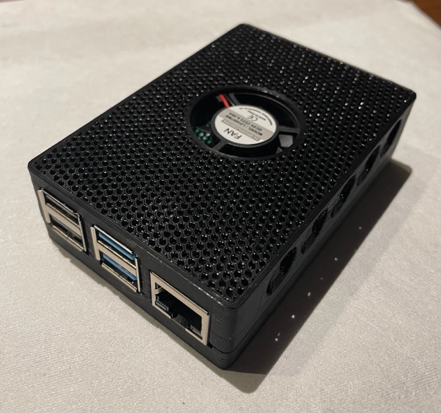 raspberry pi 4 case (30mm fan)