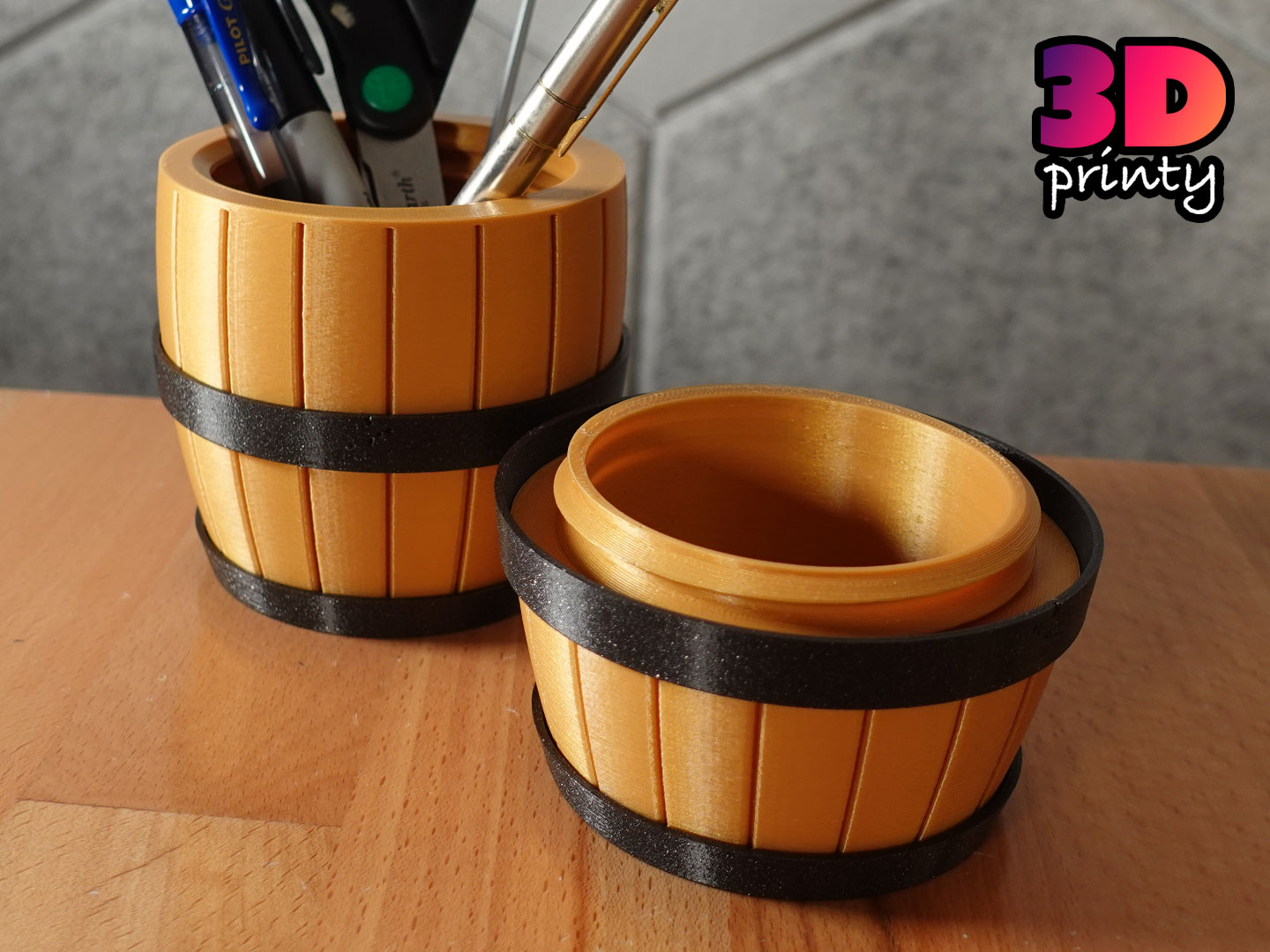 Miniatura 5 do modelo 3D Simple Twist Open Barrel