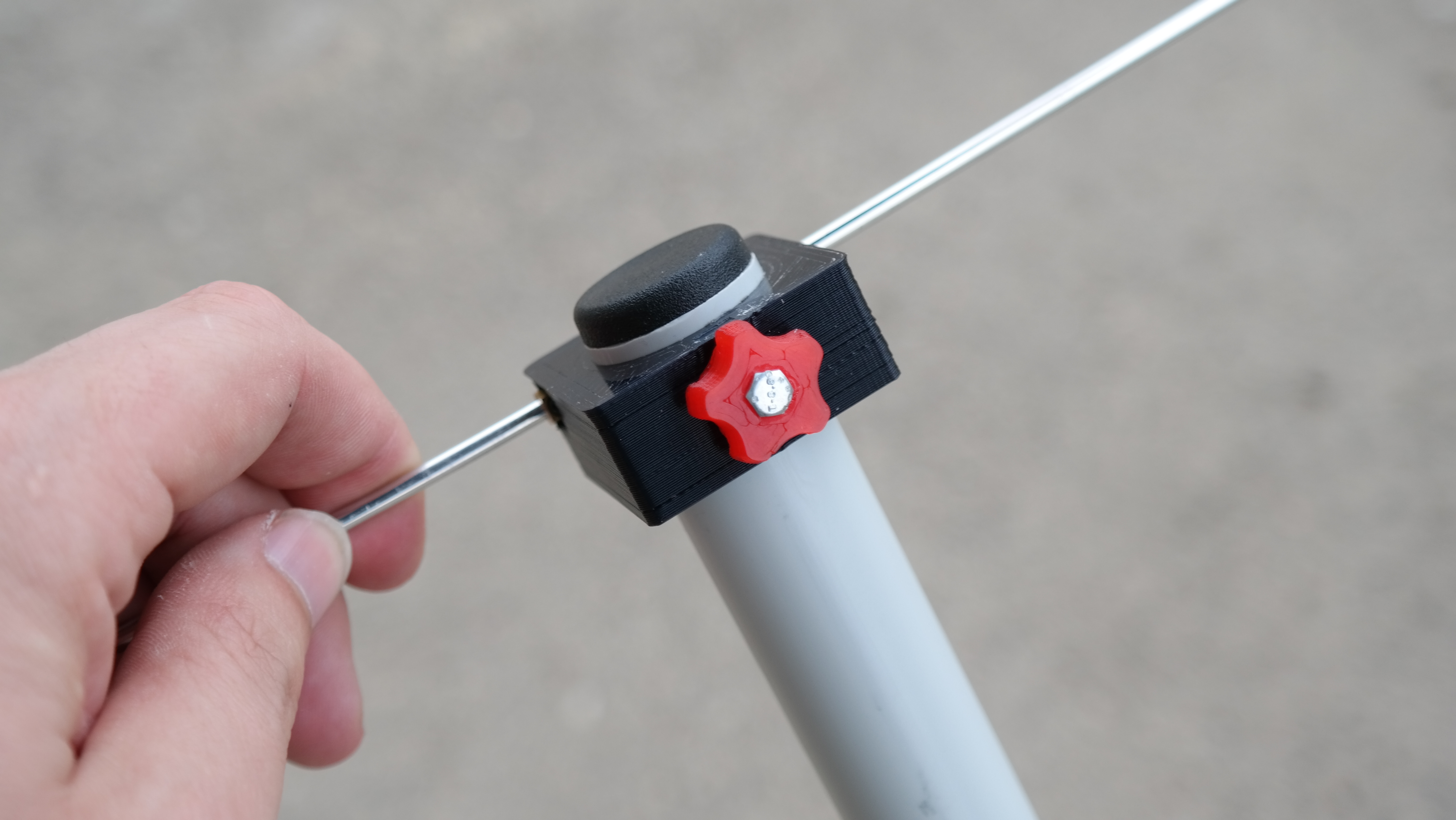 Portable YAGI antenna components