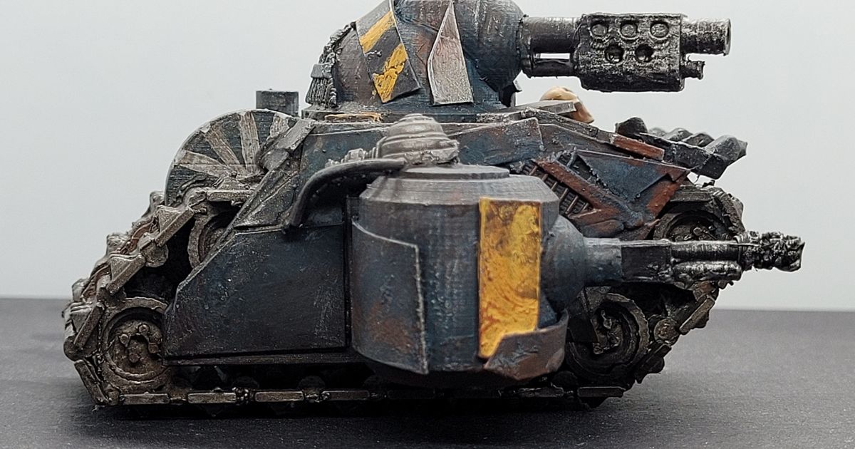 Grot Tank V5 By Fiendrunner | Download Free STL Model | Printables.com