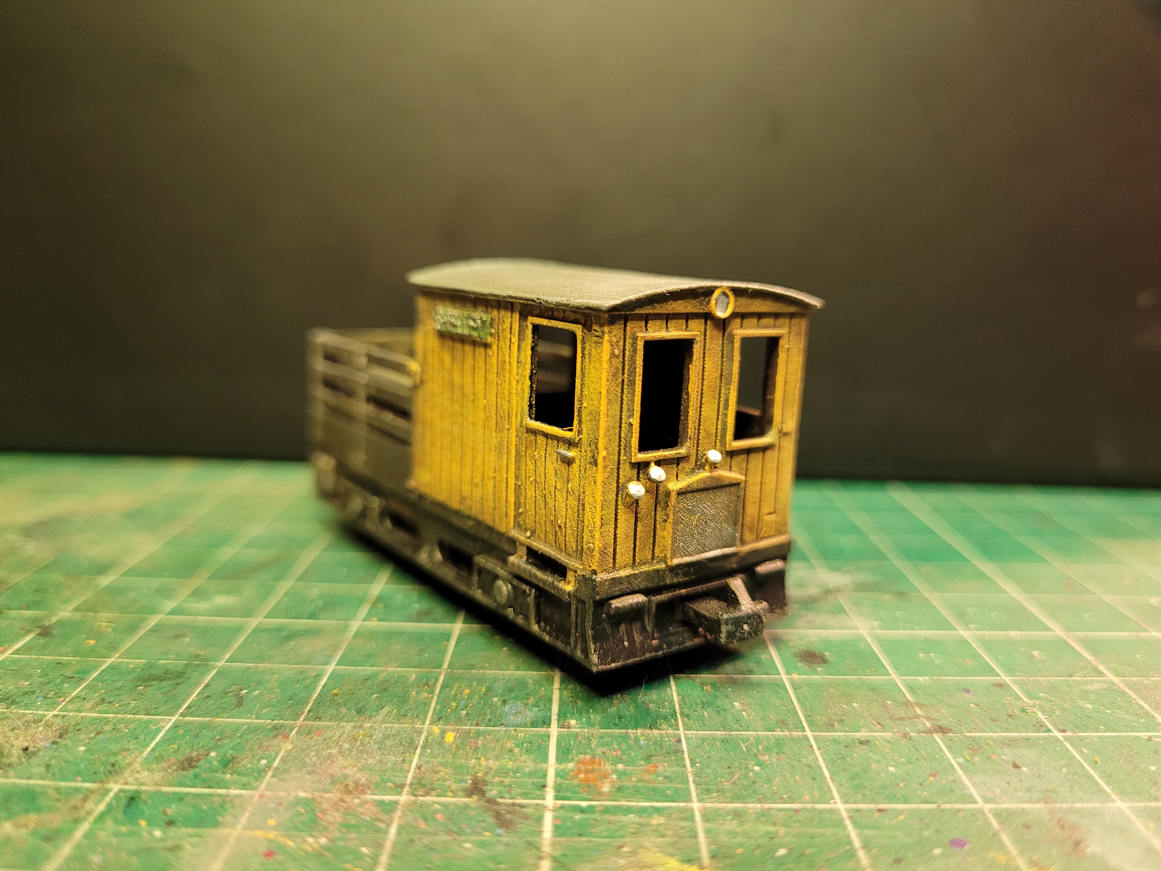 Half Box Wagon for N Scale