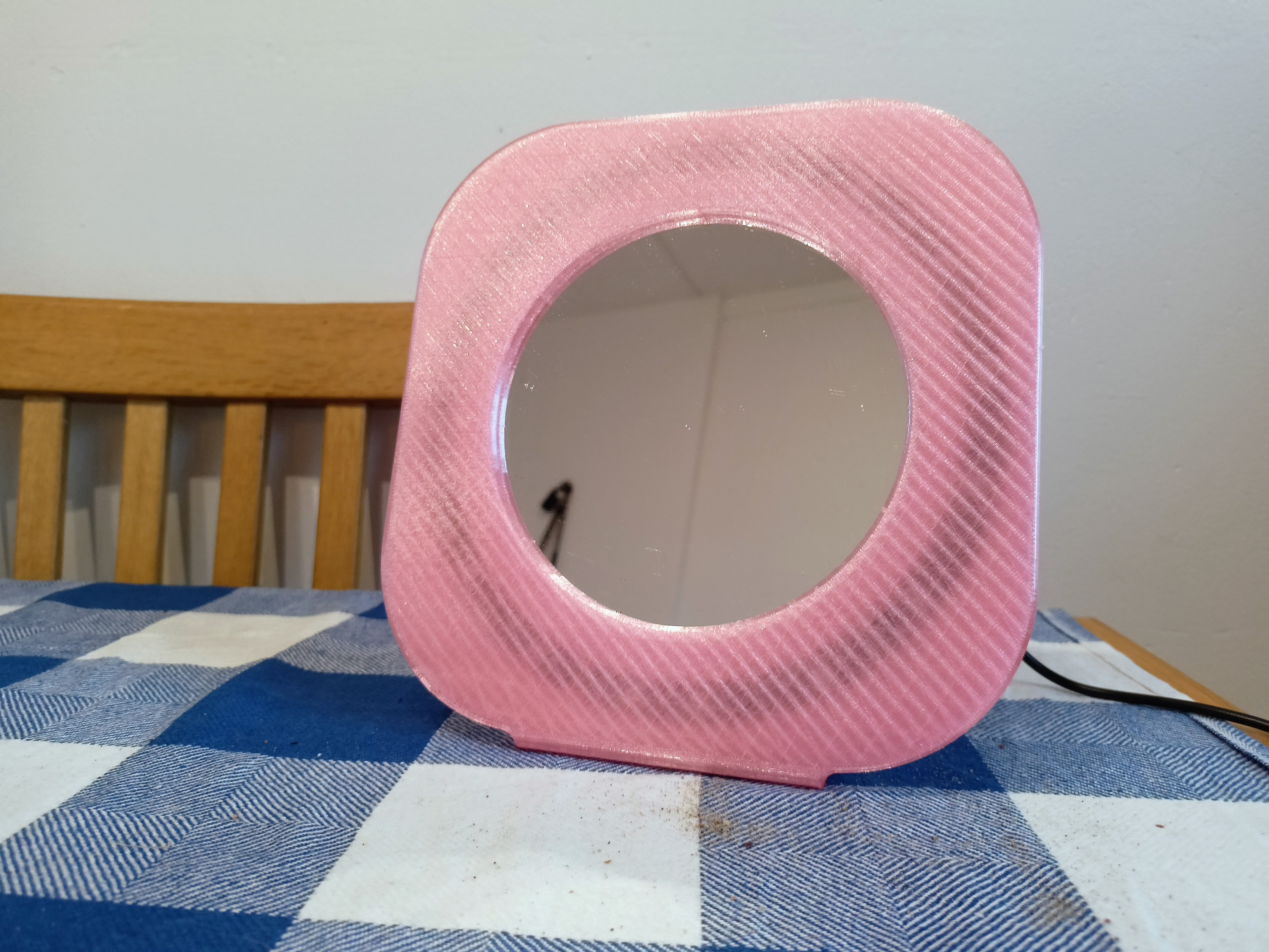 Make up mirror with lights